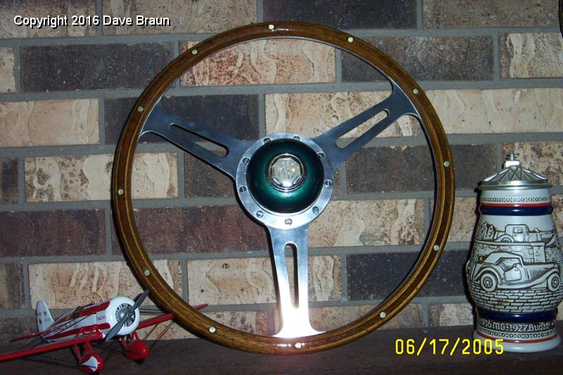 MGTD15470/Steering/Steering Wheel Refinishing/Finished steering wheel 21